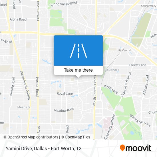 Mapa de Yamini Drive