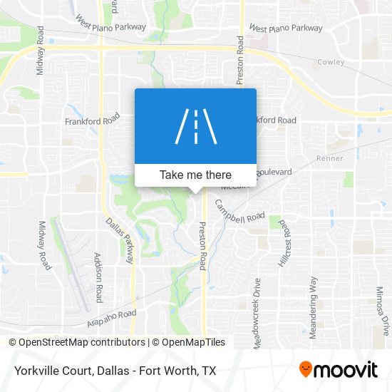 Yorkville Court map