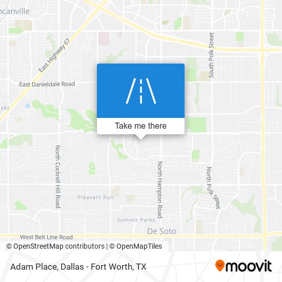 Mapa de Adam Place