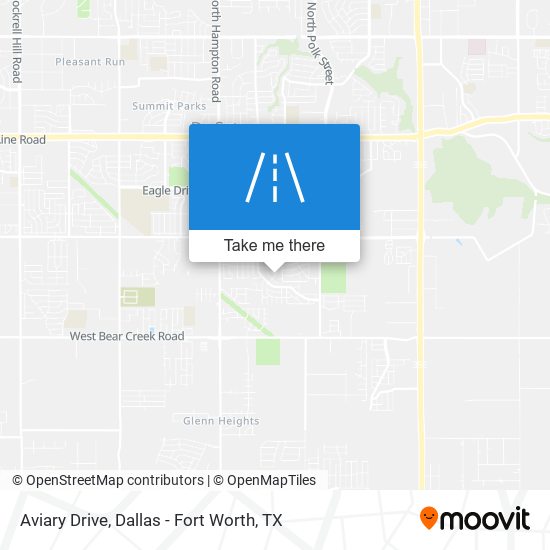 Mapa de Aviary Drive
