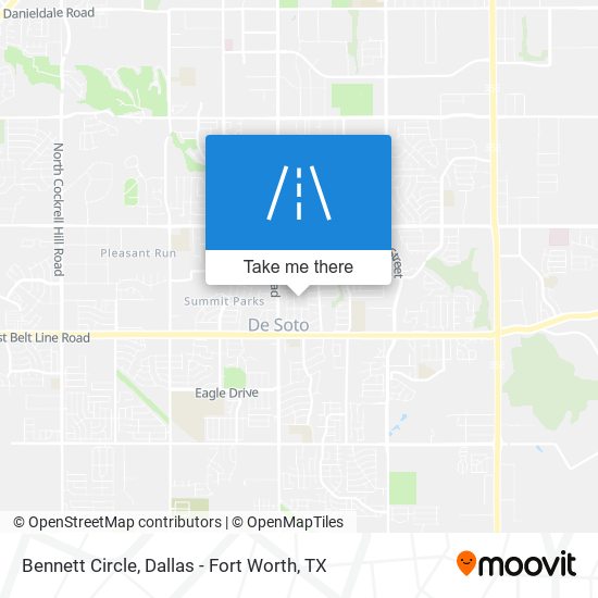 Bennett Circle map