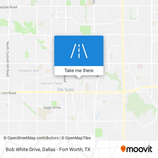 Mapa de Bob White Drive
