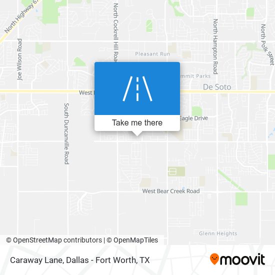Caraway Lane map