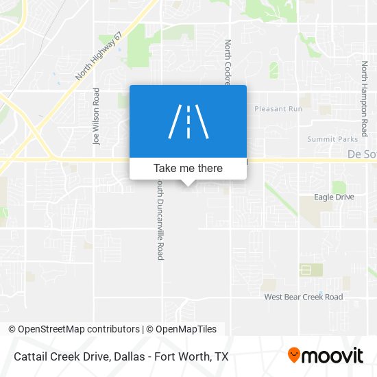 Mapa de Cattail Creek Drive