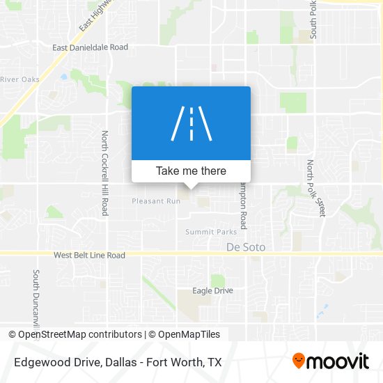 Edgewood Drive map