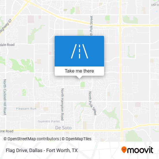 Mapa de Flag Drive