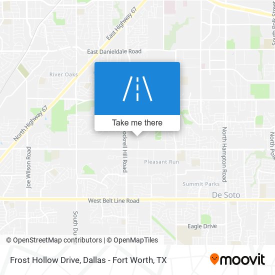 Mapa de Frost Hollow Drive