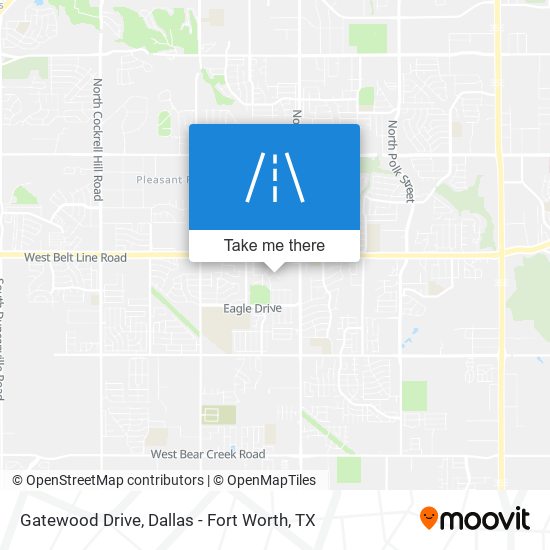 Mapa de Gatewood Drive