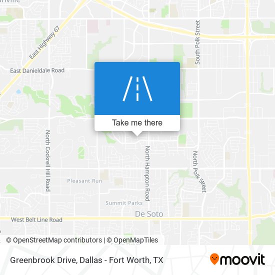 Greenbrook Drive map