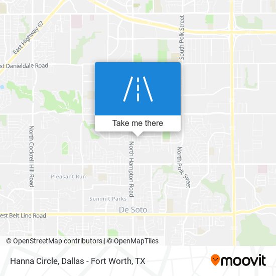 Hanna Circle map