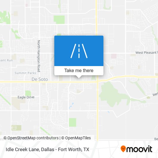 Mapa de Idle Creek Lane