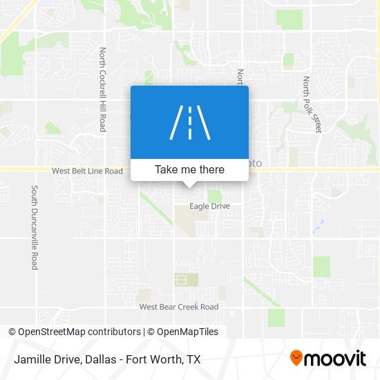 Jamille Drive map