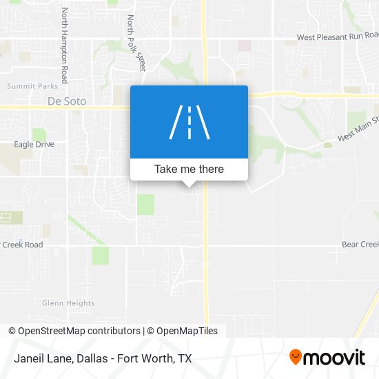 Janeil Lane map