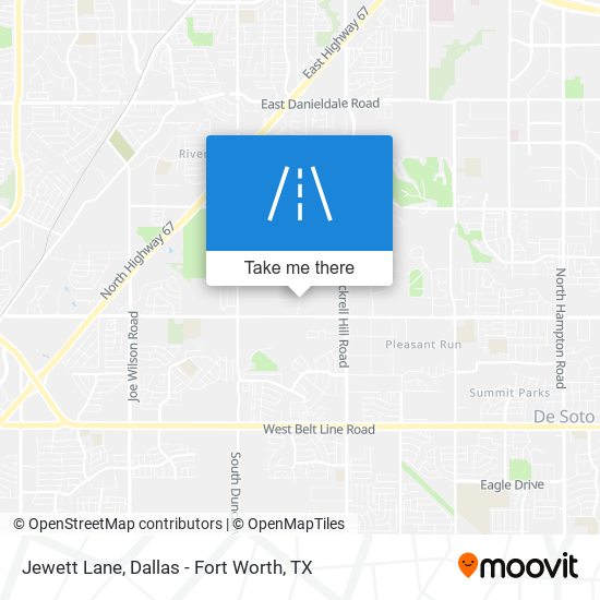 Jewett Lane map