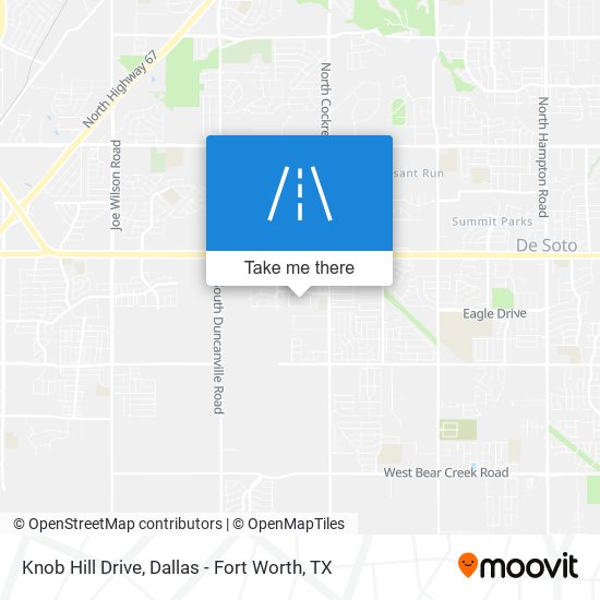 Mapa de Knob Hill Drive