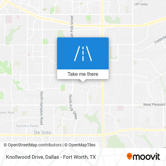 Knollwood Drive map