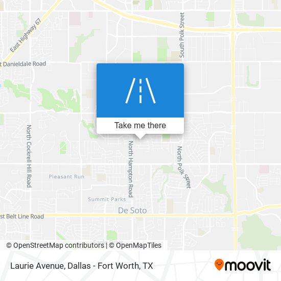 Laurie Avenue map