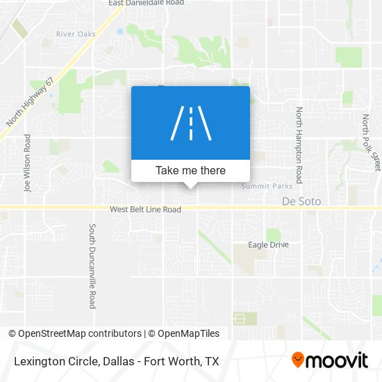 Lexington Circle map