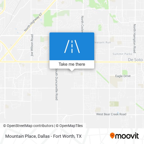 Mapa de Mountain Place