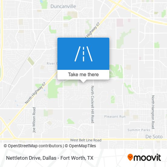 Nettleton Drive map
