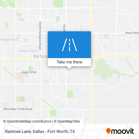 Raintree Lane map