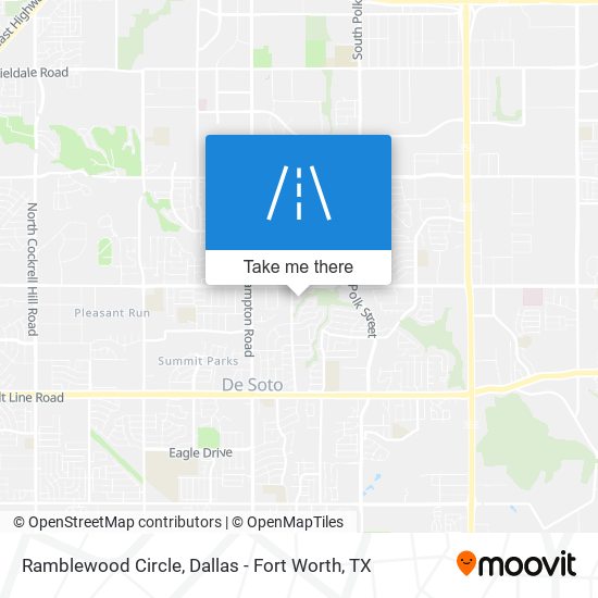 Mapa de Ramblewood Circle