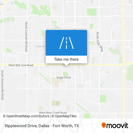 Mapa de Ripplewood Drive