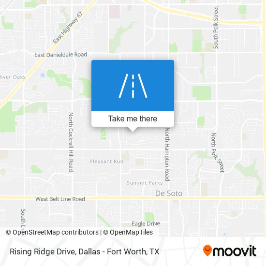 Mapa de Rising Ridge Drive