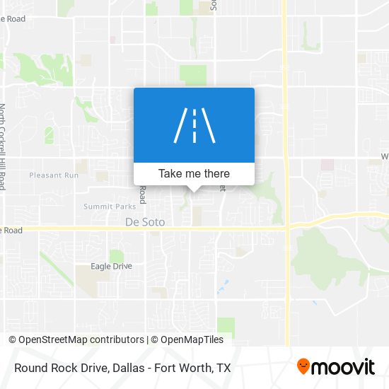 Round Rock Drive map