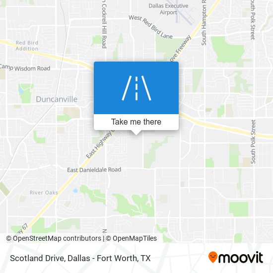 Scotland Drive map