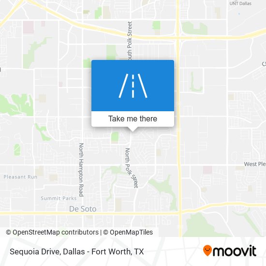 Sequoia Drive map