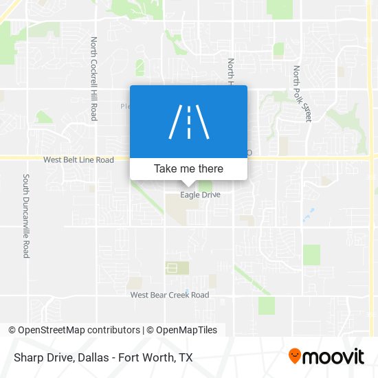 Sharp Drive map