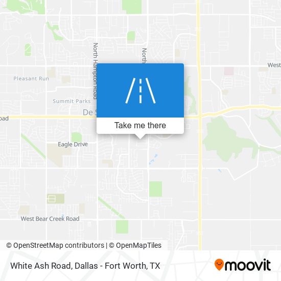 Mapa de White Ash Road