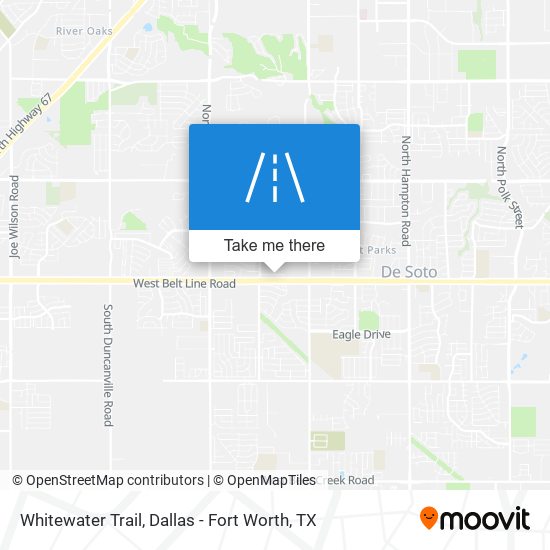 Whitewater Trail map
