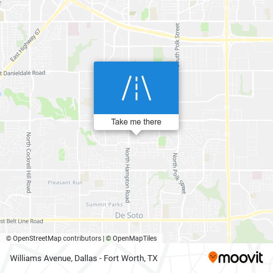 Williams Avenue map
