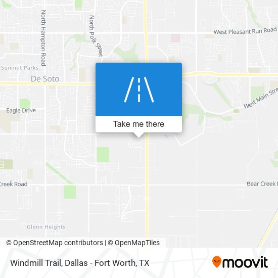 Windmill Trail map