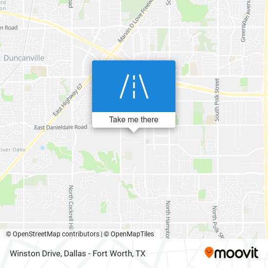 Winston Drive map