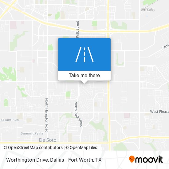 Worthington Drive map