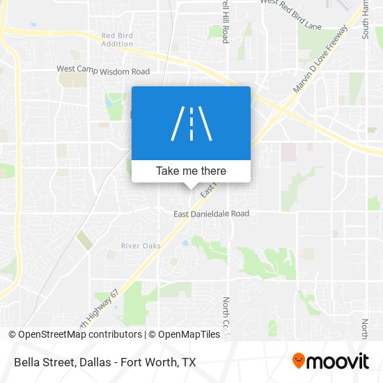 Bella Street map
