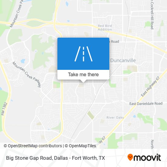 Big Stone Gap Road map