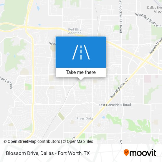 Blossom Drive map