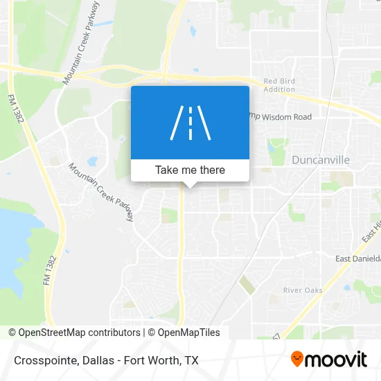 Crosspointe map