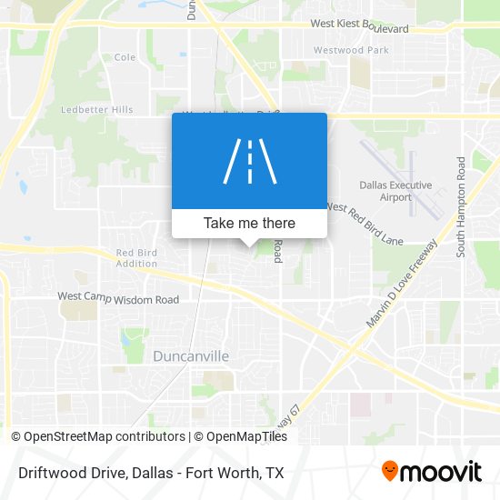 Mapa de Driftwood Drive