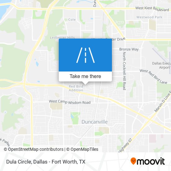 Dula Circle map