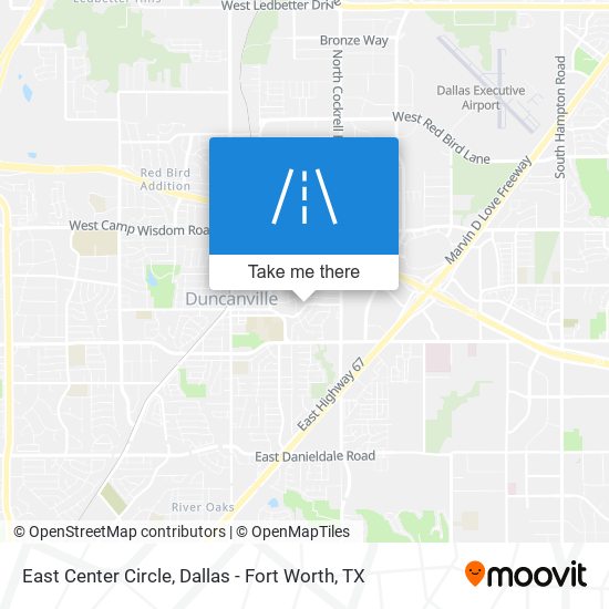 East Center Circle map