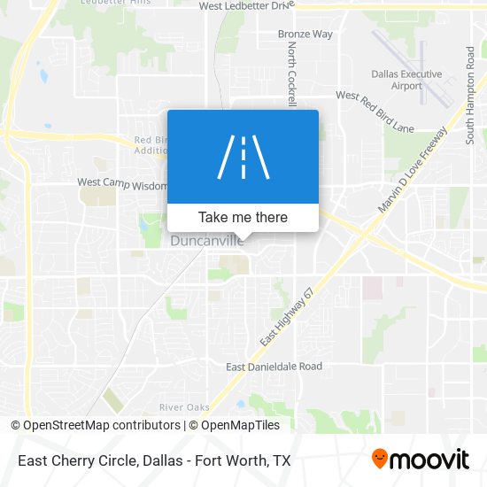 East Cherry Circle map