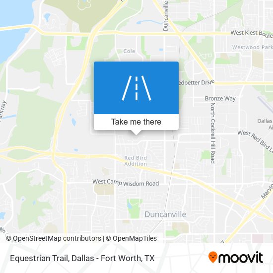 Equestrian Trail map