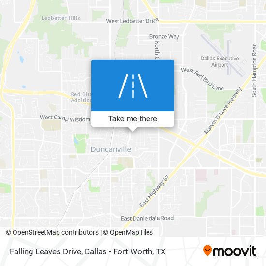 Falling Leaves Drive map