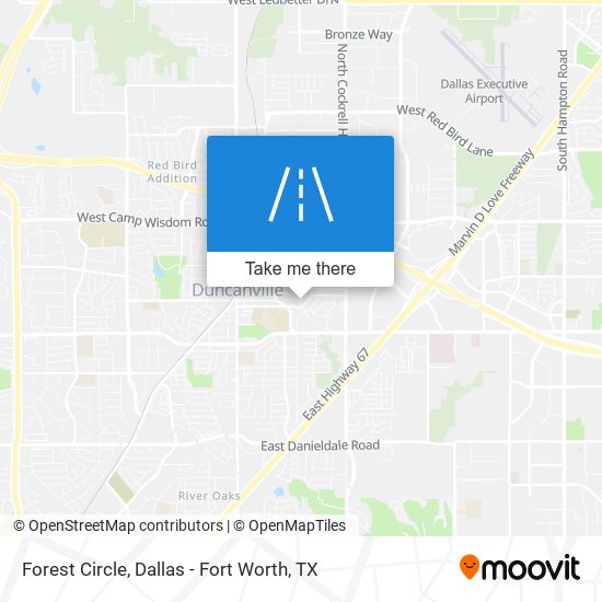 Forest Circle map