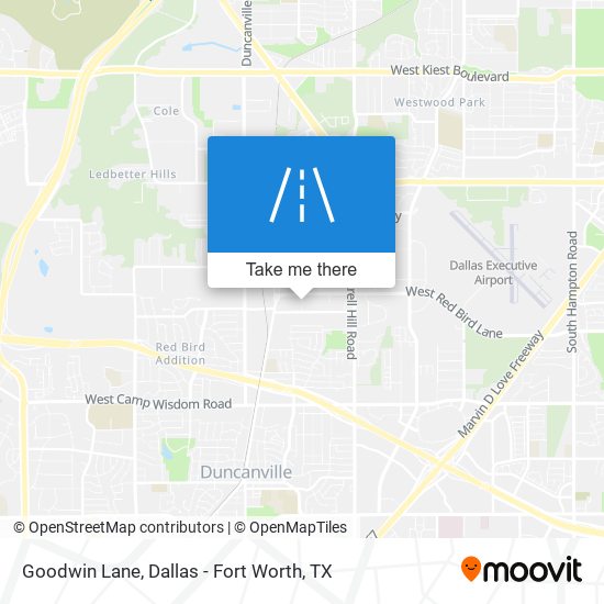 Goodwin Lane map